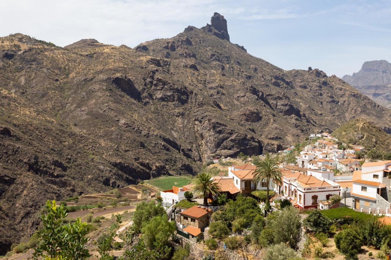 Casa Evaristo With Roque Nublo View Tejeda  Exterior foto